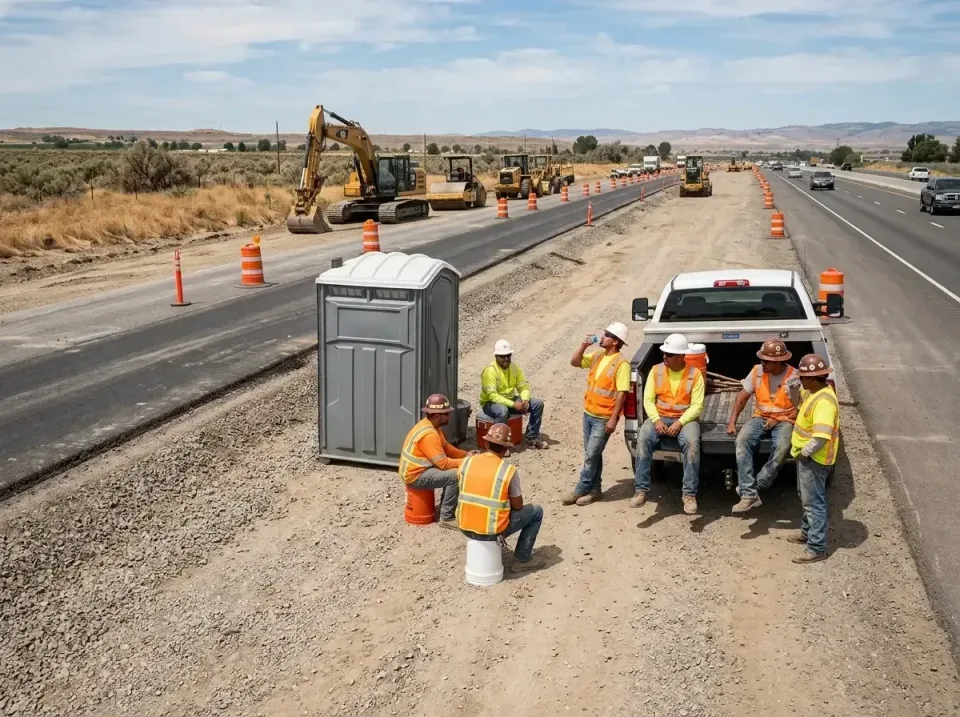 highway-road-construction-crew-007 — frequently asked questions, Porta Potty and Restroom Rentals in Madison, OH